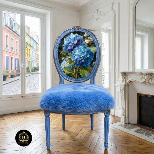 Papel De Seda Decoupage Floral Hortensia Azul (Subido por el creador)
