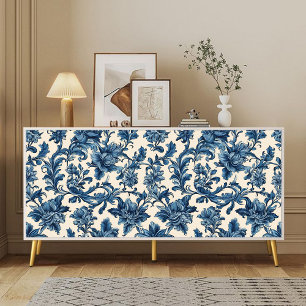 Papel de seda decoupage floral victoriano vintage