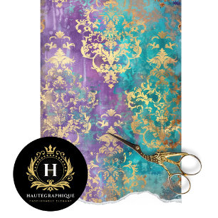 Papel De Seda Decoupage Francés Floral Vintage con Textura Rústi