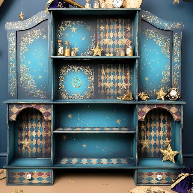 Papel De Seda Decoupage Furniture Tissue Stars (Subido por el creador)