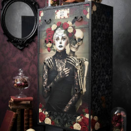 Papel De Seda Decoupage Gothic Rose Queen – Dark Romantic Art 
