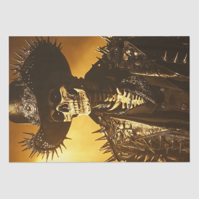 Papel De Seda Decoupage Gothic Spike Cowboy Dark Fantasy (Anverso)