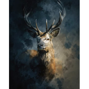 Papel De Seda Decoupage Majestic 9 Point Deer Antlers