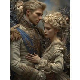 Papel De Seda Decoupage Midnight Romance Regal Couple