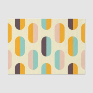 Papel De Seda Decoupage moderna de mediados del siglo XX