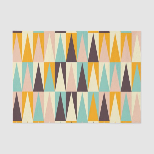 Papel De Seda Decoupage moderna de mediados del siglo XX (Anverso)