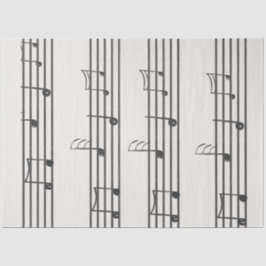 Papel De Seda Decoupage Musical Notes Sheets Music
