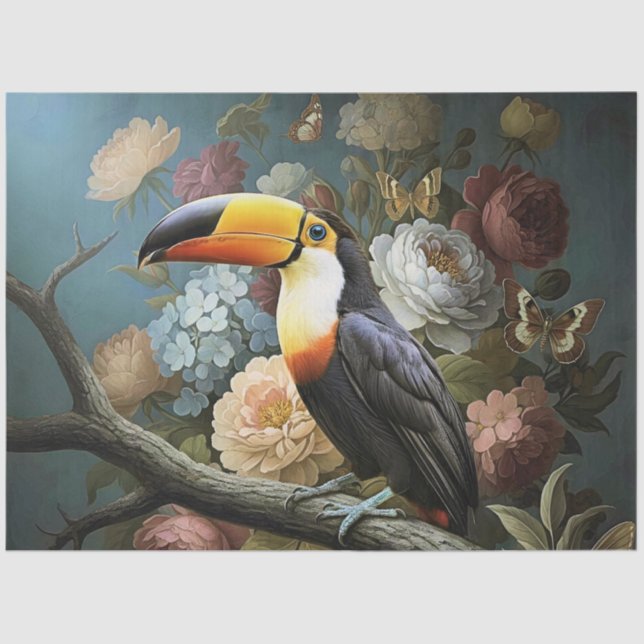 Papel De Seda Decoupage Nature Poetry Collection (Anverso)