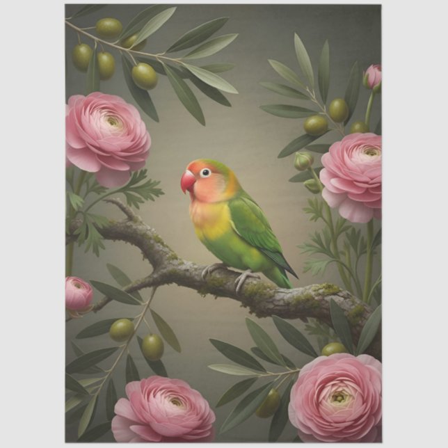 Papel De Seda Decoupage Nature Poetry Collection (Anverso)