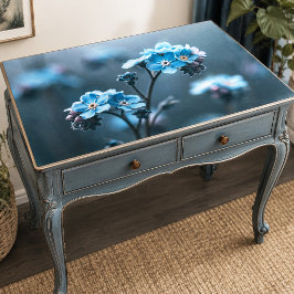 Papel De Seda Decoupage Olvidameazul Índigo Polvoriento