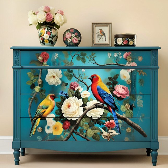 Papel De Seda Decoupage Paper Colorful Garden (Subido por el creador)