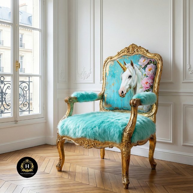 Papel De Seda Decoupage Pastel Floral Unicornio (Subido por el creador)