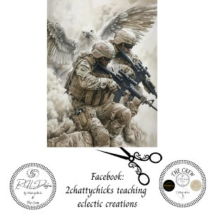 Papel De Seda Decoupage Patriótico Militar Soldado Libertad