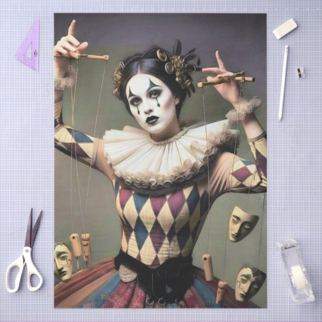 Papel De Seda Decoupage Poetic Gothic Motifs (Artesanía)