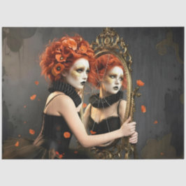 Papel De Seda Decoupage Poetic Gothic Motifs 