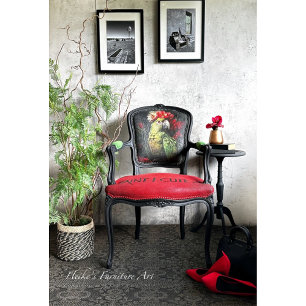 Papel De Seda Decoupage Reina Loro Pájaro Floral Vintage