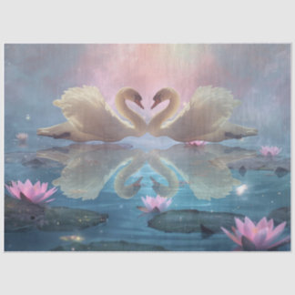 Papel de seda decoupage Romance del Lago de los Ci