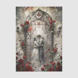 Papel De Seda Decoupage Romántico Gótico