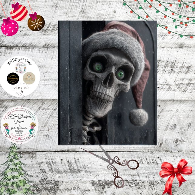 Papel De Seda Decoupage Santa Claus From Crypt Sneak Peek Art (Subido por el creador)