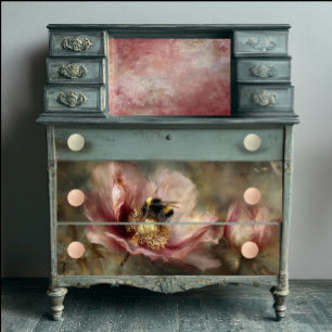 Papel De Seda Decoupage Southpaw Apiary Abeja y Granja de Mueble