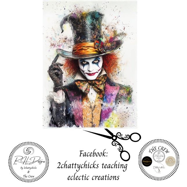 Papel De Seda Decoupage Splutterier Chaotic Chemist   (Subido por el creador)