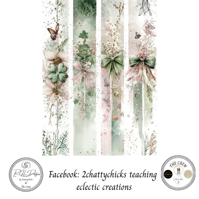 Papel De Seda Decoupage St. Patrick's Coordinated Panels  (Subido por el creador)