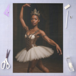 Papel De Seda Decoupage Steampunk Royal Ballerina Elegant