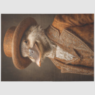 Papel De Seda Decoupage Steampunk Ssofisticado Dapper Platypus