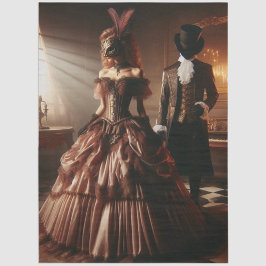 Papel De Seda Decoupage Steampunk Victorian Fantasy Masquerade 