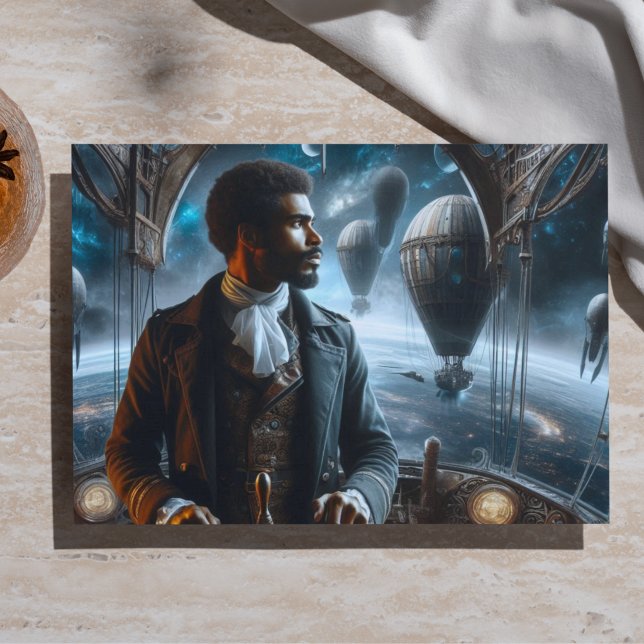 Papel De Seda Decoupage Steampunk Victoriano Capitán del Aire Es (Subido por el creador)