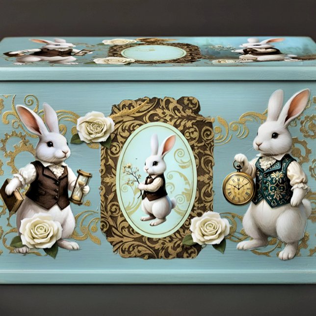 Papel De Seda Decoupage Storybook Bunny (Subido por el creador)
