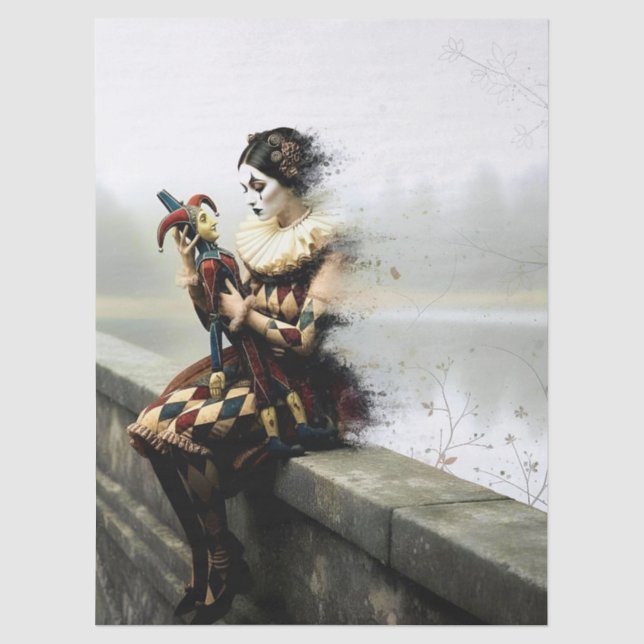 Papel De Seda Decoupage Tissue Paper (Anverso)