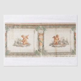 PAPEL DE SEDA DECOUPAGE TISSUE PAPER : VINTAGE FLORAL FRIEZE