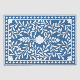 Papel De Seda Decoupage tradicional de hueso con incrustaciones 