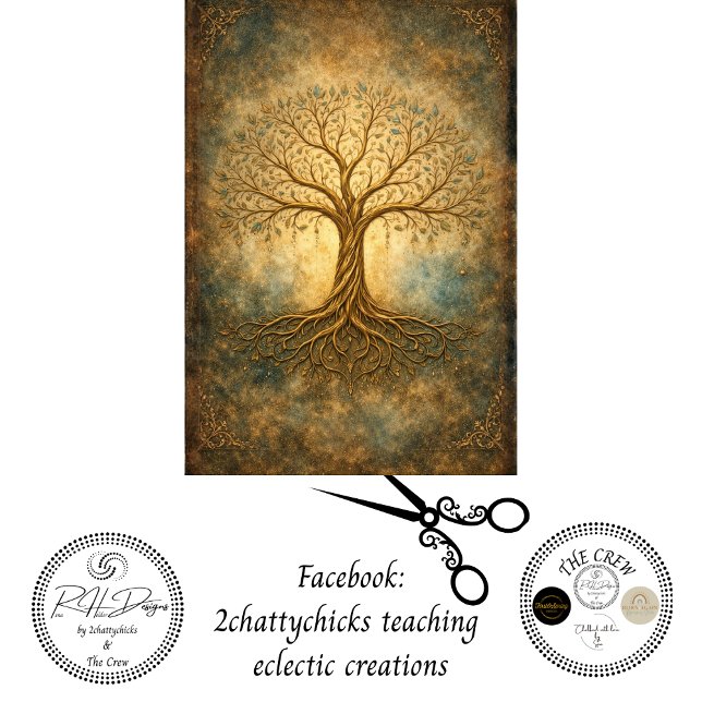 Papel De Seda Decoupage Tree of Life & Grace 1 (Subido por el creador)