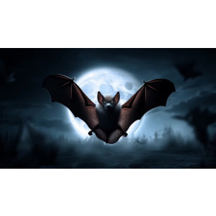 Papel De Seda Decoupage Vampire Gothic Bat Moon