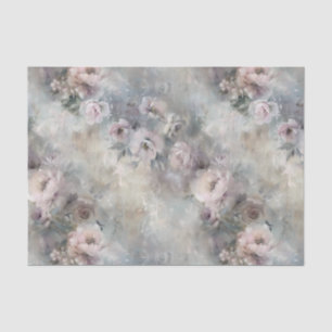 Papel De Seda Decoupage victoriana de Shabby Chic Pintada en Flo