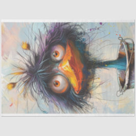 Papel De Seda Decoupage Wackadoodle Paint Bird