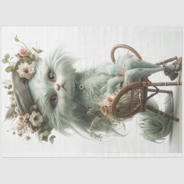 Papel De Seda Decoupage Whimsical (Anverso)