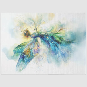 Papel De Seda Decoupage Whimsical Fantasy Land Fairy