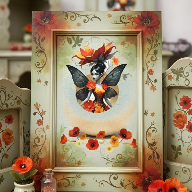 Papel De Seda Decoupage Whimsical Flower Fairy  (Subido por el creador)