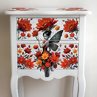 Papel De Seda Decoupage Whimsical Flower Fairy Seidenpapier