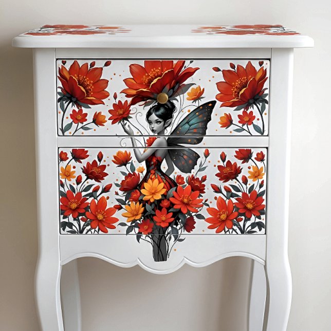 Papel De Seda Decoupage Whimsical Flower Fairy Seidenpapier (Subido por el creador)