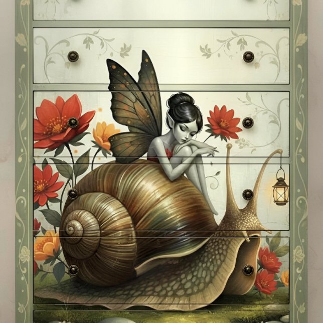 Papel De Seda Decoupage Whimsical Flower Fairy Seidenpapier (Subido por el creador)