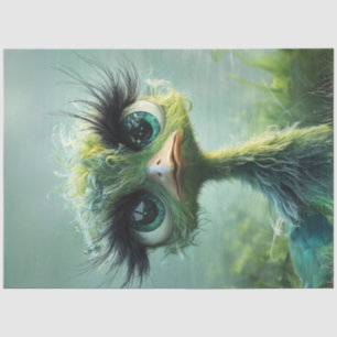 Papel De Seda Decoupage Whimsical Lime Green Wackadoodle