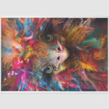 Decoupage Whimsical Ostrich Wackadoodle RHDesigns