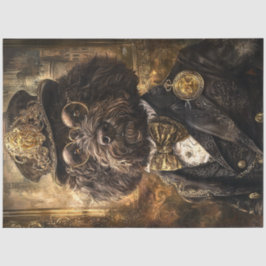 Papel De Seda Decoupage Whimsical Royal Pumi Dog