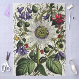 Papel De Seda Decoupage Woodland Illustration