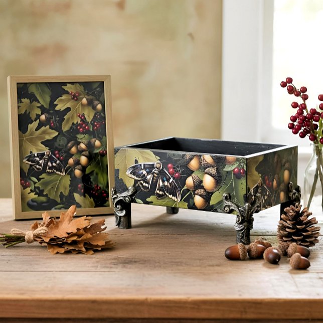 Papel De Seda Decoupage Woodland Moth Illustration (Subido por el creador)