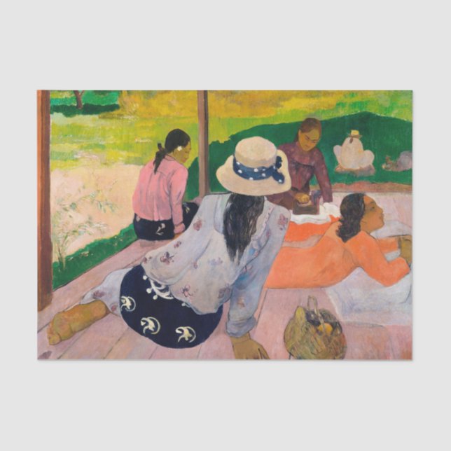 Papel De Seda Decoupaginación de Paul Gauguin (Anverso)
